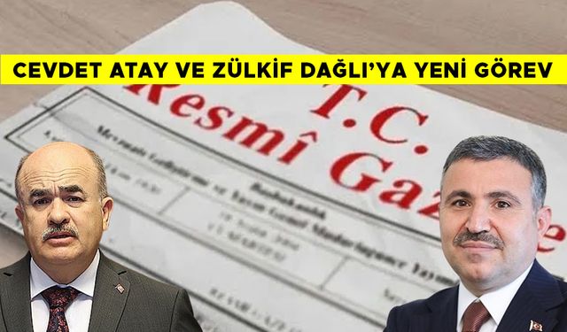 İKİ ESKİ VALİMİZ MÜLKİYE BAŞMÜFETTİŞİ OLDU