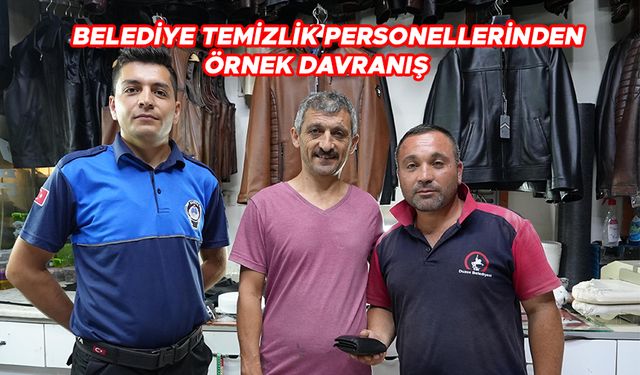 CÜZDAN VE ÇEYREK ALTIN BULUNCA SAHİPLERİNE ULAŞTIRDILAR