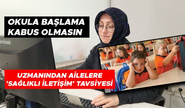 “ÇOCUĞUN ÖNCELİKLE ZAMANA VE SABRA İHTİYACI VAR”