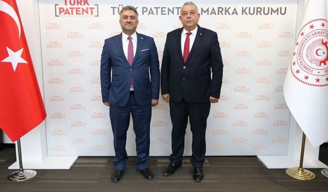 BAŞKAN BIYIK TÜRK PATENT VE MARKA KURUMUNU ZİYARET ETTİ