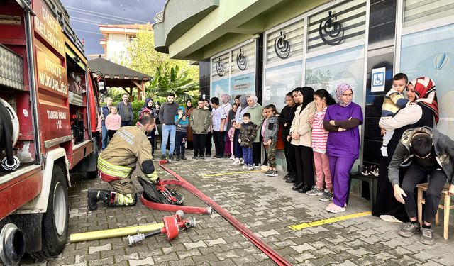 “YANGIN ÇIKARSA HEMEN 112'Yİ ARAMAMIZ LAZIM"