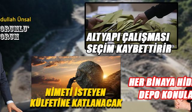 SULARINIZ KESİLEBİLİR HACİZLER GELEBİLİR DİKKAT!