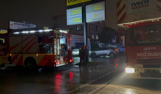 YANGIN BÜYÜMEDEN SÖNDÜRÜLDÜ