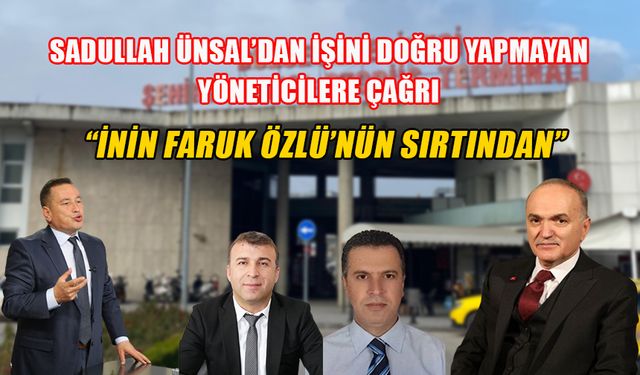 “DÜZCE TERMİNALİ’Nİ DÜZCE’YE YAKIŞAN HALE GETİRİN”