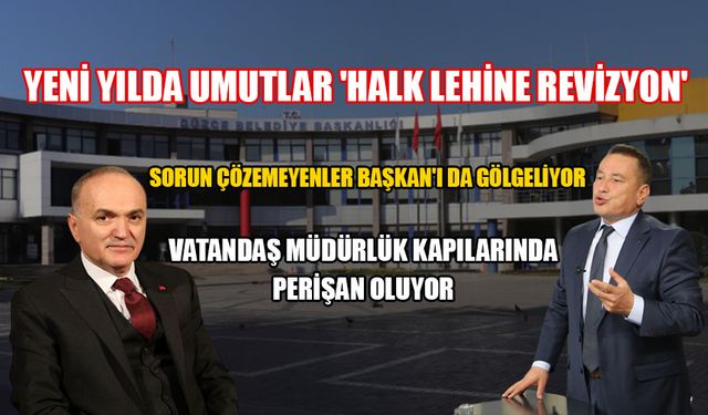 O KOLTUKLARDA HALKA HİZMET İÇİN OTURDUKLARINI UNUTANLAR VAR