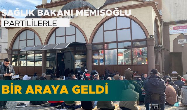 CUMA NAMAZINI GÜRCÜ OSMAN ÖNEY CAMİİ’NDE KILDI