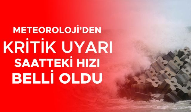 YER YER KUVVETLİ OLMASI BEKLENİYOR