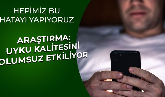 HEPİMİZ BU HATAYI YAPIYORUZ
