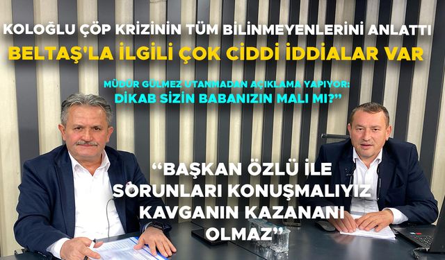“İŞ MAKİNELERİ YÜKSEK FİYATLA KİRALANMIŞ, BELKİ BUNDAN ÖZLÜ’NÜN BİLE HABERİ YOK"