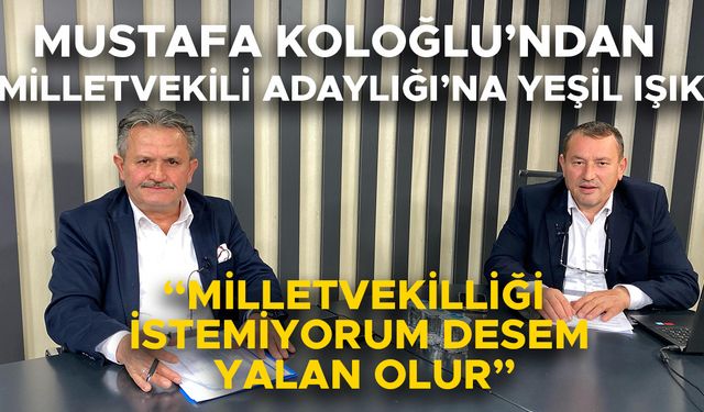 “BÖYLE BİR GÖREV VERİLİRSE ELİMDEN GELENİ YAPARIM”