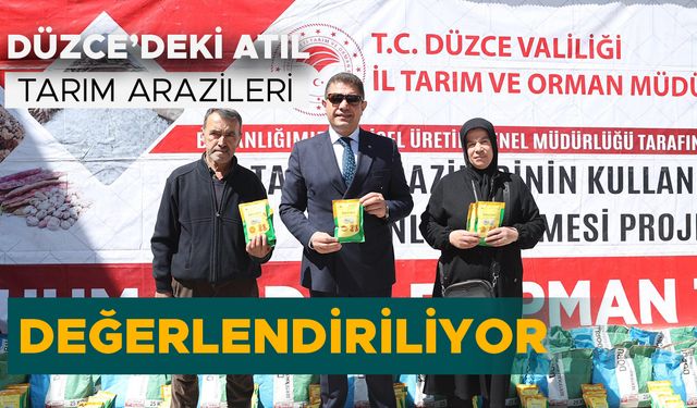 ÜRETİCİLERE ÜCRETSİZ TOHUM DAĞITIMI GERÇEKLEŞTİRİLDİ