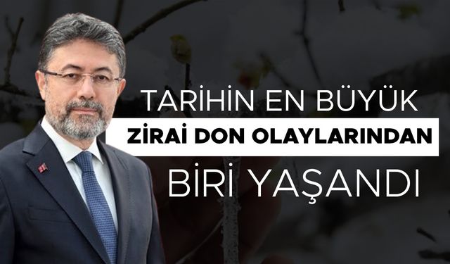 BAKAN YUMAKLI: ÜRETİCİMİZİN YANINDAYIZ