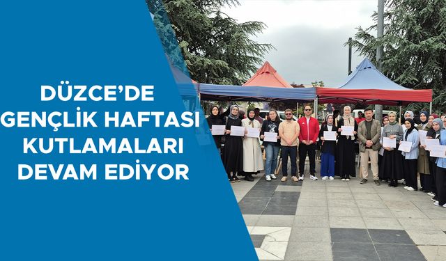 GENÇLER KENT MEYDANINDA SPORA DOYDU
