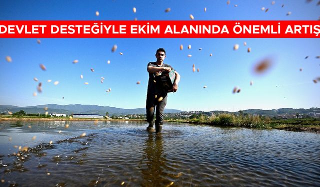 HER YIL HEM ÜRÜN HEM DE ÇİFTÇİ SAYISI YÜKSELİYOR