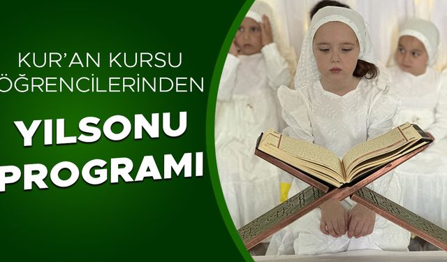 MİNİK ÖĞRENCİLER KUR’AN-I KERİM OKUDU