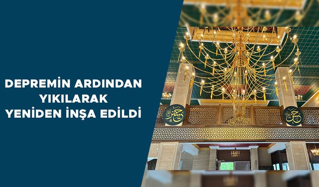 SARAYYERİ CAMİSİ’NDE DÜ ÖĞRETİM GÖREVLİSİ KALEMİNDEN KLASİK OSMANLI ÜSLÛBU DOKUNUŞ