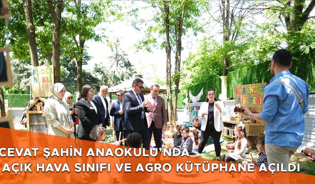 ÖĞRENCİLER AÇIK HAVADA DOĞAYLA İÇ İÇE EĞİTİM ALACAK