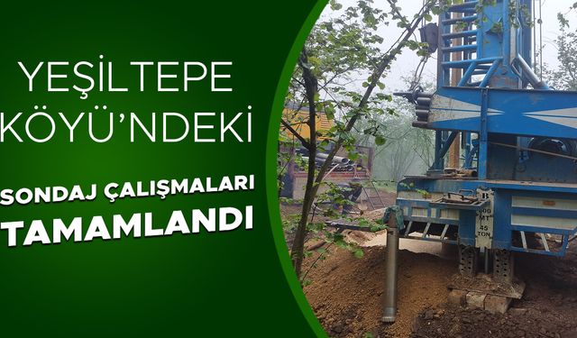 YERİN 222 METRE ALTINDA TEMİZ SU KAYNAĞINA ULAŞILDI