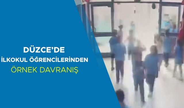 ÖĞRENCİLERİN ÇEVRE TEMİZLİĞİ DUYARLILIĞI GÜVENLİK KAMERASINDA