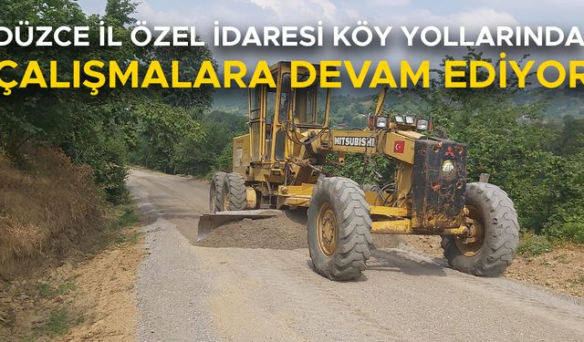 YILDIZTEPE KÖY YOLUNDA BAKIM VE ONARIM ÇALIŞMALARI TAMAMLANDI