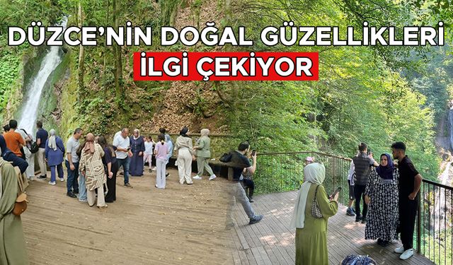 KURBAN BAYRAMI TATİLİNİ FIRSAT BİLENLER DÜZCE’YE AKIN ETTİ