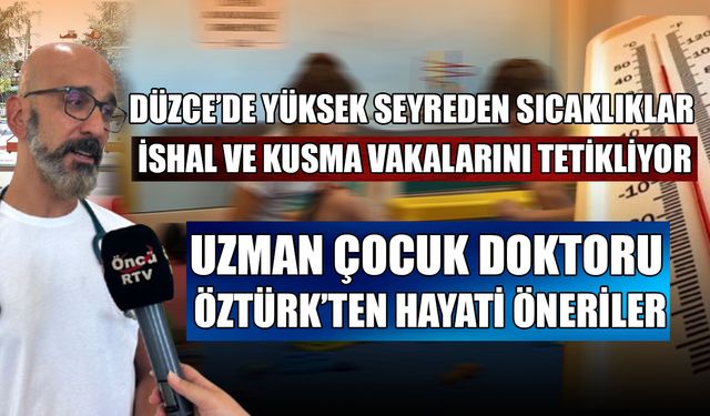 YAPILMASI GEREKENLERİ ANLATTI TAVSİYELERİNİ SIRALADI