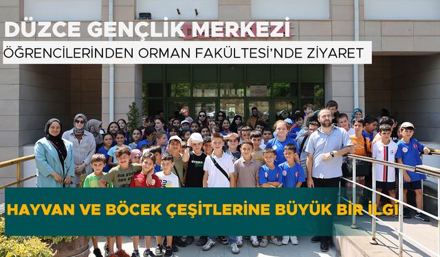 HAYVAN VE BÖCEK ÇEŞİTLERİNE BÜYÜK BİR İLGİ