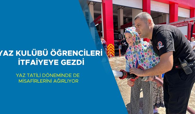 YAZ TATİLİ DÖNEMİNDE DE MİSAFİRLERİNİ AĞIRLIYOR