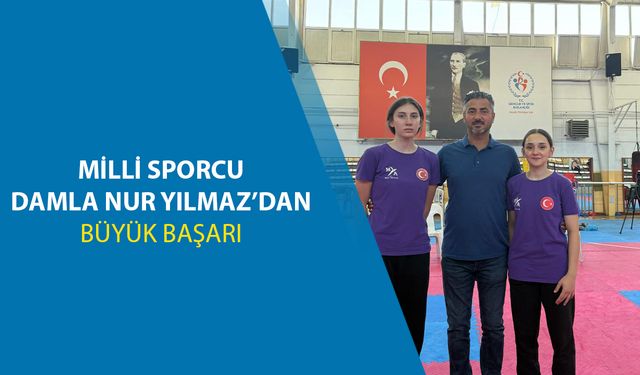 TAEKWONDO’DA AVRUPA YOLCUSU: DAMLA NUR YILMAZ