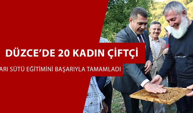 ANA DOKUNUŞUYLA ARI SÜTÜ PROJESİ KADINLARA YENİ FIRSATLAR SUNUYOR