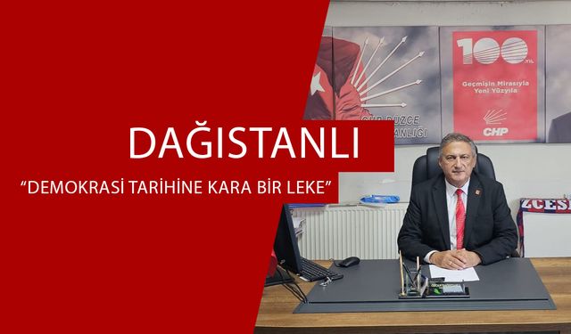 CHP’NİN 102. YILINDA DAĞISTANLI’DAN SERT MESAJLAR: “HİÇBİR BASKI YOLUMUZDAN DÖNDÜREMEZ”