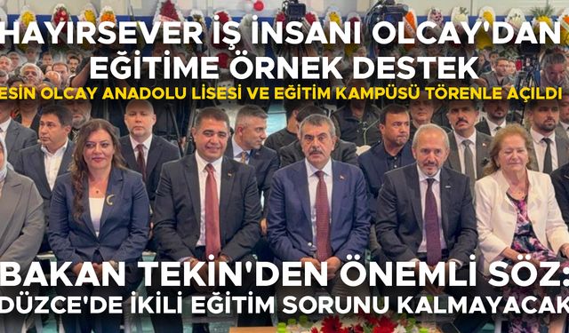 BAKAN'DAN CHP'Lİ ÖZCAN'A TEŞEKKÜR: YAPILANLARI TAKDİR EDİYOR