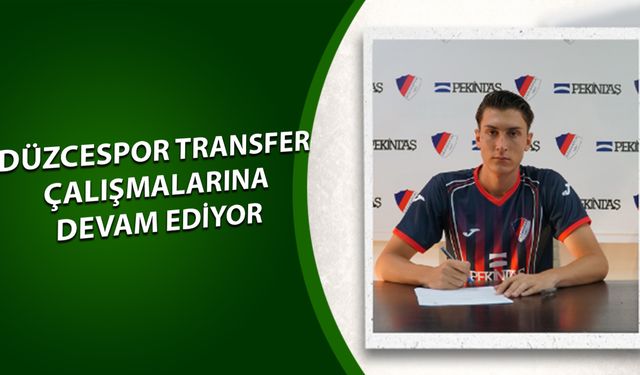 ALPEREN ÇAĞLAYAN İLE 2 YILLIK SÖZLEŞME İMZALANDI