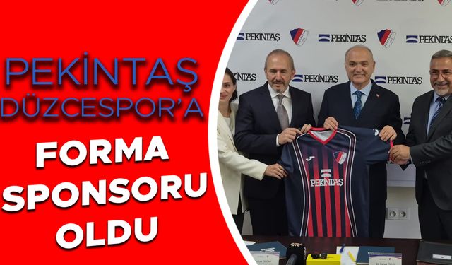 SPONSORLUK ANLAŞMASI DÜZENLENEN TÖRENLE İMZALANDI