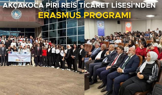 YABANCI ÖĞRENCİLER AKÇAKOCA’DA BİR ARAYA GELDİ