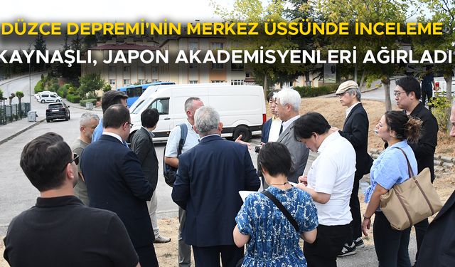 “DEPREMLE MÜCADELE ETMEK ZORUNDA OLAN ÜLKELERİZ”