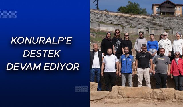 GÖNÜLLÜLER KAZIDA ÇALIŞIYOR