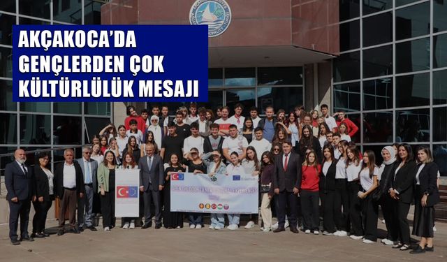 AVRUPALI GENÇLER DÜZCE’DE MÜLTECİ ENTEGRASYONUNA DİKKAT ÇEKTİ