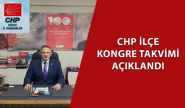 DAĞISTANLI: GELİN DÜZCE’DE CHP’Yİ DAHA İLERİ TAŞIYALIM