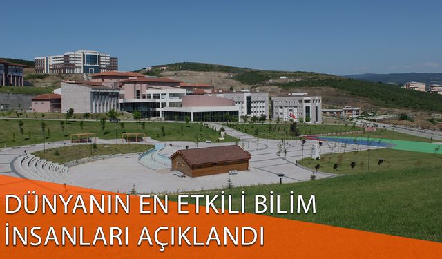 DÜ AKADEMİSYENLERİ DE LİSTEDE