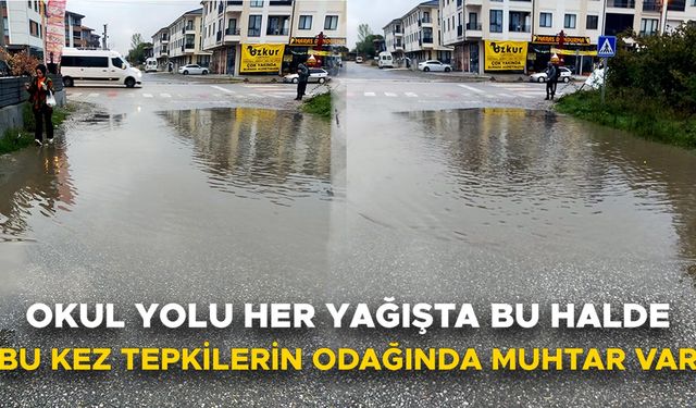 ‘ANA CADDEYE KAYIKLA MI GEÇECEĞİZ!’
