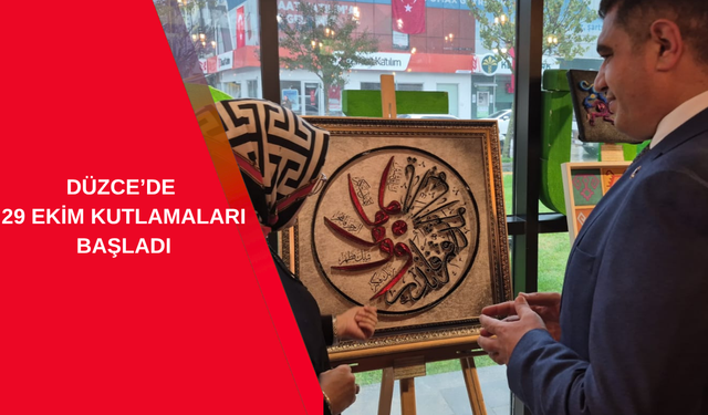 DÜZCE’DE 29 EKİM KUTLAMALARI BAŞLADI