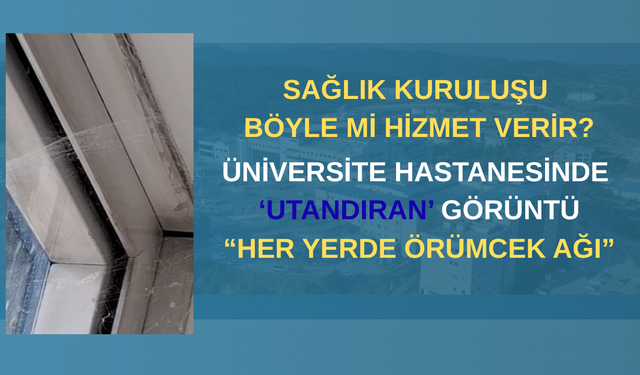 SAĞLIK KURULUŞU BÖYLE Mİ HİZMET VERİR?