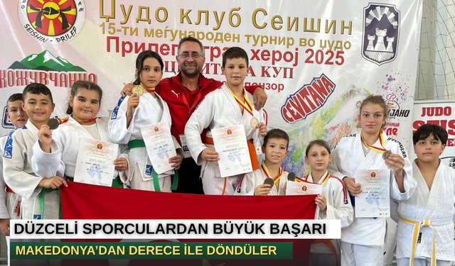 DÜZCELİ SPORCULARDAN BÜYÜK BAŞARI