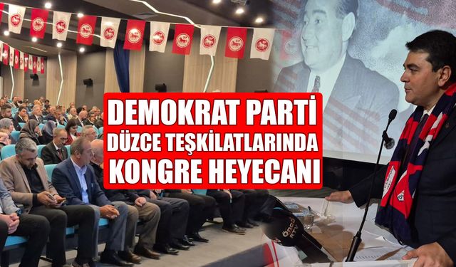 GENEL BAŞKAN GÜLTEKİN UYSAL DÜZCE KONGRESİNE KATILDI