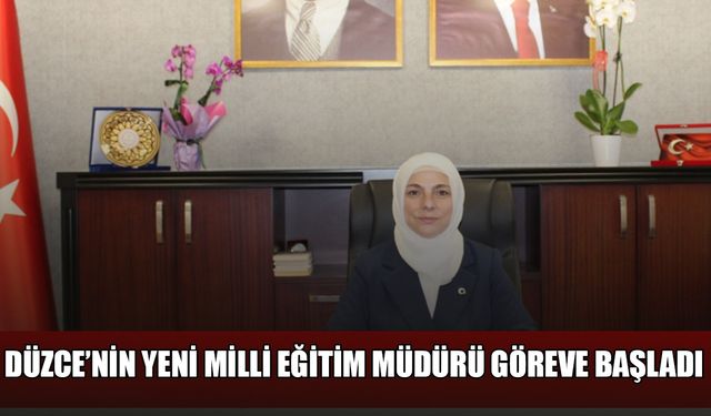 İL MÜDÜRÜ ÖZER’DEN GÖREVE BAŞLAMA MESAJI