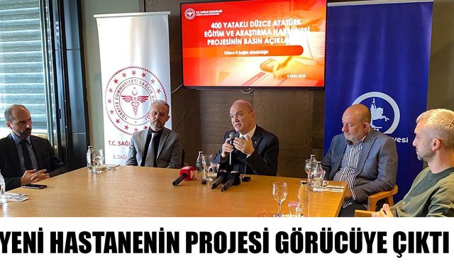 BAŞKAN ÖZLÜ: “BİZ DÜZCE’Yİ SAĞLIK KAMPÜSÜ YAPMAK İSTİYORUZ”