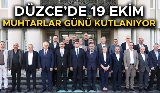 KÖY VE MAHALLE MUHTARLARI VALİ ASLAN’I ZİYARET ETTİ