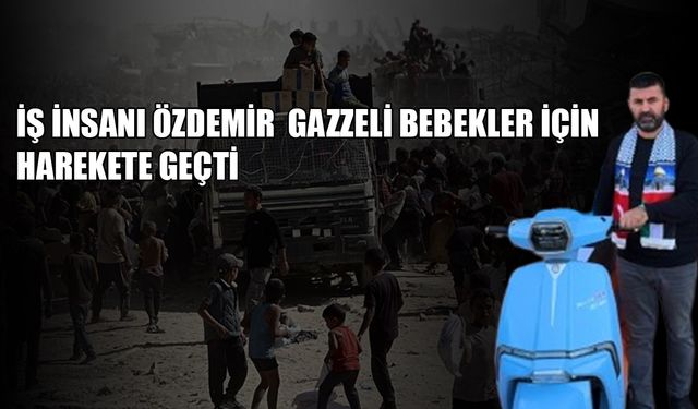 65 BİN TL’LİK MOTOSİKLETİN GELİRİNİ BEBEKLERİN MAMA İHTİYACI İÇİN BAĞIŞLAYACAK