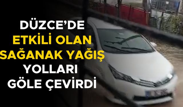 ARAÇLAR VE YAYALAR ZOR ANLAR YAŞADI
